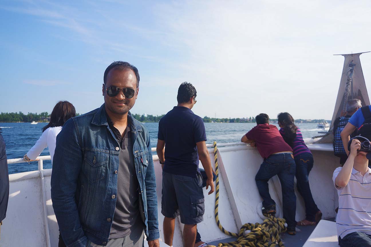 Thousand Islands, Canada-U.S. border