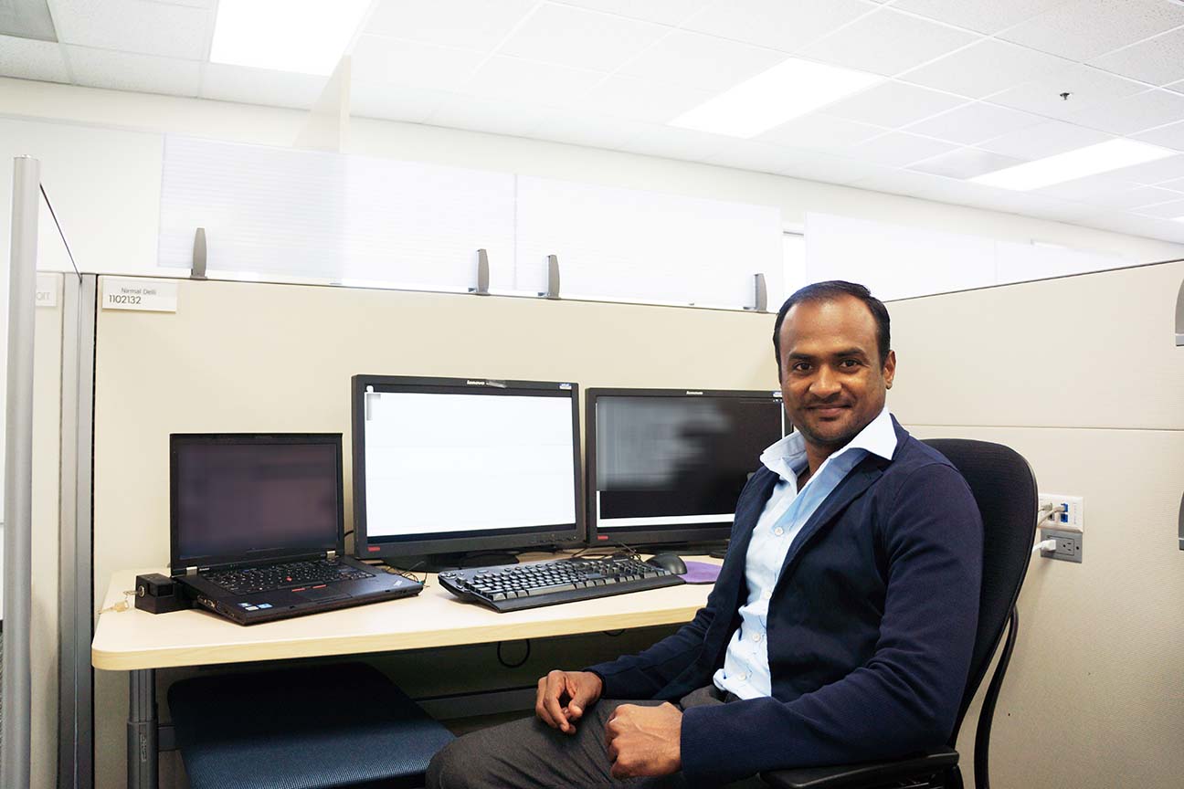 My Cabin in office, California, USA